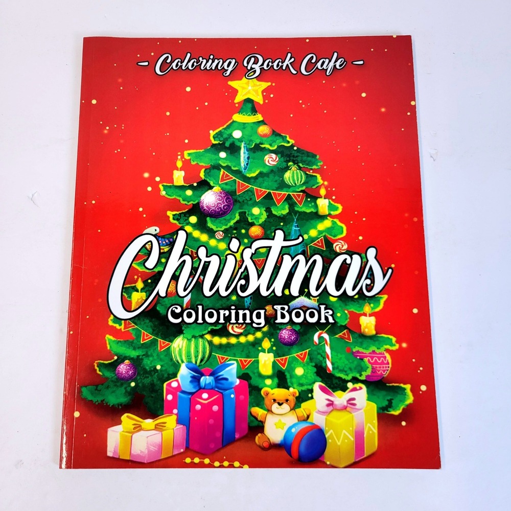 Coloring Book Cafe Christmas Holiday Festive Adult 2018 Fruitful Mind